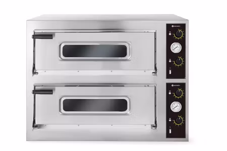 Pizza Ugn BASIC 44, HENDI, 2 chambers, 400V/9400W, 975x925x(H)745mm
