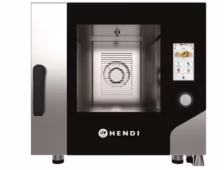 Convection steam Ugn Touch, 5 x GN 1/1, HENDI, Millennial Touch Screen, 730x784x(H)700mm