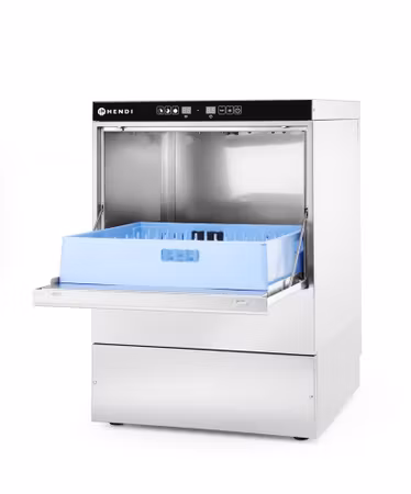 Diskmaskin 50x50 - electronic control, HENDI, Kitchen Line, 400V/6600W, 570x600x(H)830mm