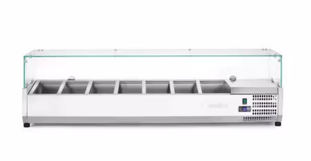 Refrigerated Bänkmodell server GN 1/3, Arktic, 7x GN 1/3, GN 1/3, 42L, 230V/180W, 420x1605x(H)460mm
