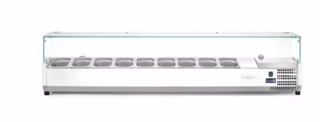 Refrigerated Bänkmodell server GN 1/3, Arktic, 9x GN 1/3, GN 1/3, 54L, 230V/180W, 420x2005x(H)456mm