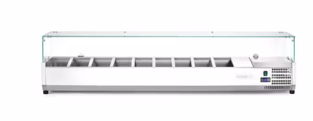 Refrigerated Bänkmodell server GN 1/3, Arktic, 9x GN 1/3, GN 1/3, 54L, 230V/180W, 420x2005x(H)456mm
