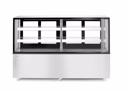 Kyldisk cabinets med 2 shelves, Arktic, 230V/500W, 677x1824x(H)1230mm
