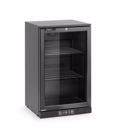 Back bar Kylskåp single-door, Arktic, 86L, Svart, 230V/120W, 500x530x(H)870mm