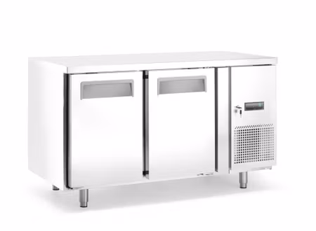 Frys counter, 2 doors, Arktic, Profi Line, Without backsplash, 215L, 230V/600W, 700x1360x(H)839mm