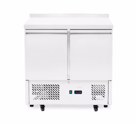 Kylbänk, 2 doors, Arktic, With backsplash, 169L, Silver, 230V/220W, 900x700x(H)908mm