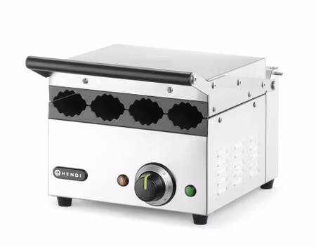 Kontaktgrill för hot dogs och wraps, HENDI, 230V/1800W, 385x285x(H)254mm