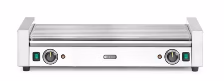 Sausage rolling Grill XL - 2 zones, HENDI, 14 rollers, Silver, 230V/2000W, 732x590x(H)168mm, Rectangular