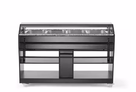 Heated Buffé, HENDI, GN 1/1, Vit, 1490x765x(H)1370mm