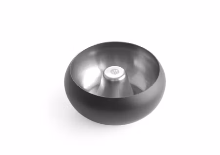 Bowl ashtray Svart, HENDI, ⌀105x(H)58mm
