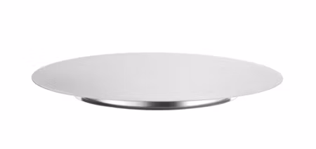 Cake stand, HENDI, Silver, ⌀310x(H)30mm, Round