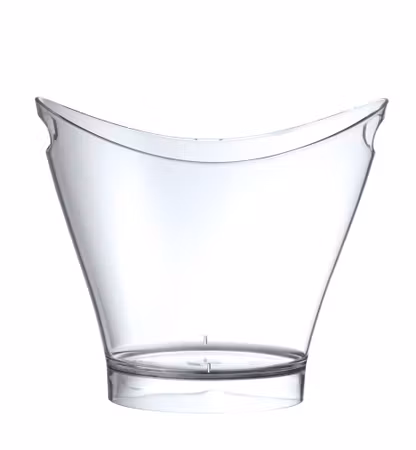 Wine och champagne bucket, BarUp, 6L, Transparent, 300x240x(H)260mm, Oval