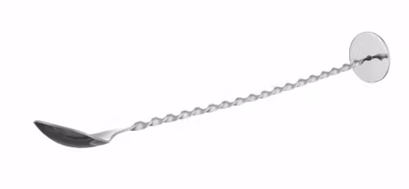 Bar spoon med muddler, BarUp, Silver, 280x35mm