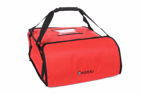 Pizza delivery bag 45 cm, HENDI, 4 boxes, 470x470x(H)210mm
