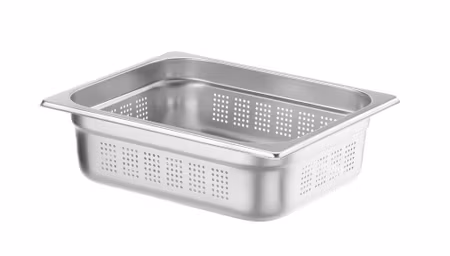 Container GN 1/2 perforated, HENDI, Profi Line, GN 1/2, 6,5L, (H)100mm