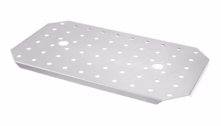 Perforated drip shelf för GN-kantin, HENDI, Kitchen Line, GN 1/2, 325x265mm