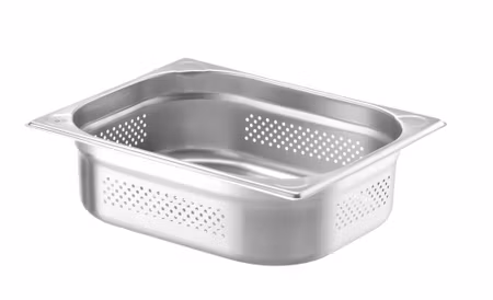 Container GN 1/2 perforated, HENDI, Kitchen Line, GN 1/2, 6,5L, (H)100mm