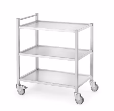 Servering trolley, welded, HENDI, Profi Line, 865x565x(H)950mm