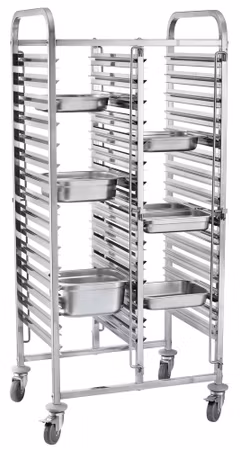 Double trolley - 30 x GN 1/1, HENDI, 798x610x(H)1710mm