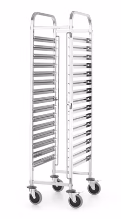 Racking trolley , HENDI, Kitchen Line, GN 1/1, Silver, 380x550x(H)1705mm