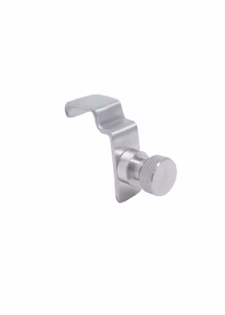 Connecting hook för storage rack, HENDI, Silver, 15x42x(H)48mm