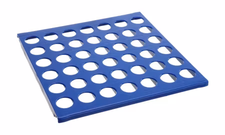 Shelf för Aluminium storage racks, HENDI, 812266, Blå, 530x358x(H)26mm
