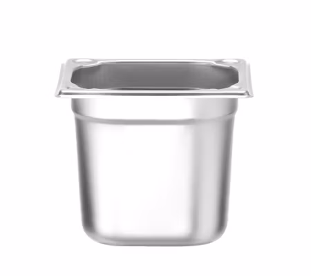 GN 1/6 container, HENDI, Profi Line PLUS, GN 1/6, 2,4L, Silver, 176x162x(H)150mm