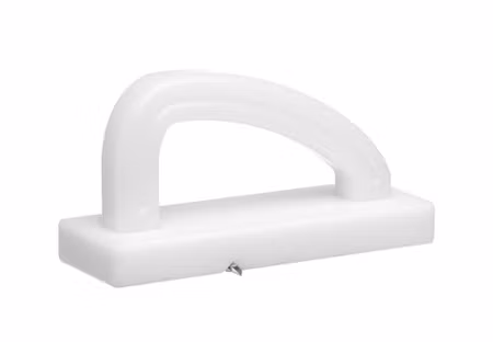 Skärbräda scraper, HENDI, Vit, 170x60x(H)95mm, Rectangular
