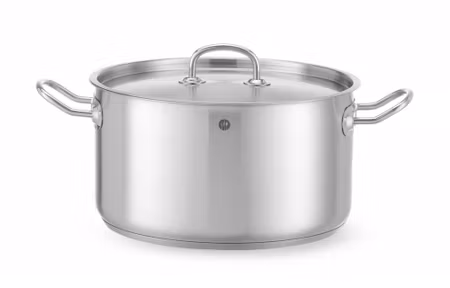 Gryta Medium – med Lock, HENDI, Kitchen Line, 9,5L, ⌀280x(H)155mm
