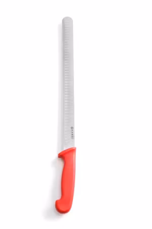 Ham/kebab Kniv med a Granton edge, HENDI, Röd, (L)490mm