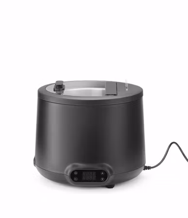 Soup kettle UNIQ , HENDI, designad av Robert Bronwasser, 8L, Svart, 230V/500W, ⌀365x(H)325mm