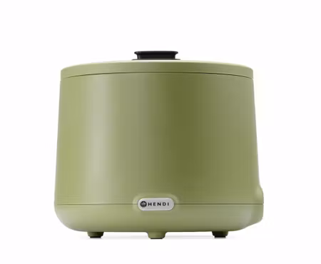 Soup kettle UNIQ , HENDI, designad av Robert Bronwasser, 8L, Grön, 230V/500W, ⌀365x(H)325mm