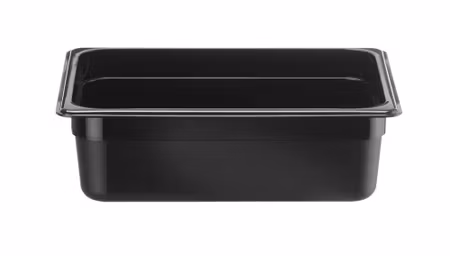 GN 1/2 container, HENDI, Kitchen Line, GN 1/2, 5,7L, Svart, 325x265x(H)100mm