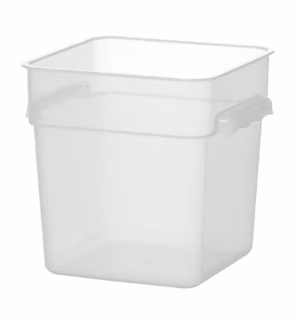 Food container med graduation, HENDI, 7,6L, 235x235x(H)230mm