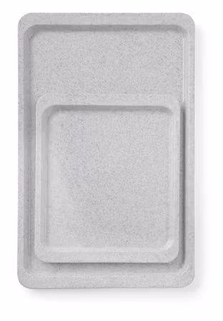 Polyester Bricka för self-service restaurants, AmerBox, GN 1/2, Granite, 325x265mm, Rectangular