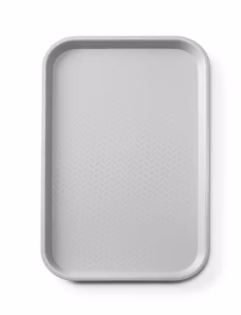 Polypropen fast food Bricka GN 1/1, AmerBox, GN 1/1, Light grey, 530x325x(H)20mm, Rectangular
