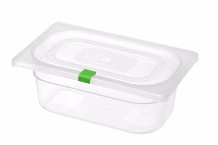 Lock clips för HACCP storage containers, HENDI, Grön, 12 pcs
