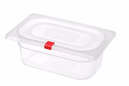 Lock clips för HACCP storage containers, HENDI, Röd, 12 pcs