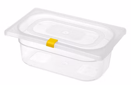 Lock clips för HACCP storage containers, HENDI, Gul, 12 pcs