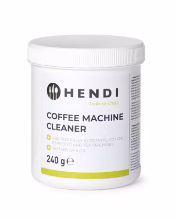 Coffee automat cleaner, 120 tabs, HENDI