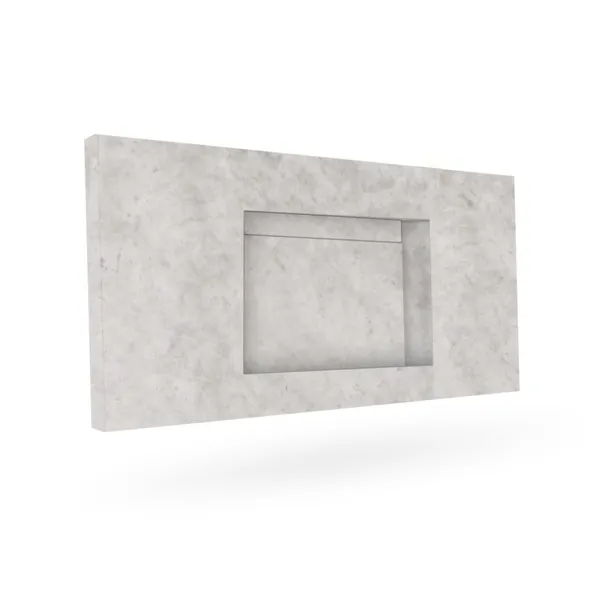 BRICMATE Glanshammar White Honed – Ekebergsmarmor, slipad
