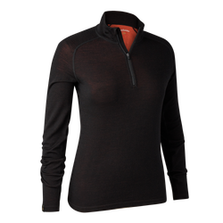 DEERHUNTER Lady Quinn Merino ½-Zip Undershirt