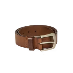 DEERHUNTER Leather Belt, width 4 cm