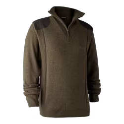DEERHUNTER Sheffield Knit with zip neck