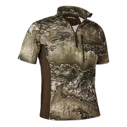 DEERHUNTER Excape Insulated T-shirt with Zip-neck