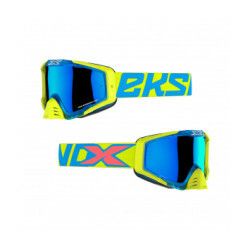 EKS-S Cyan/FLO Yellow/Fire Red Blue Mirror