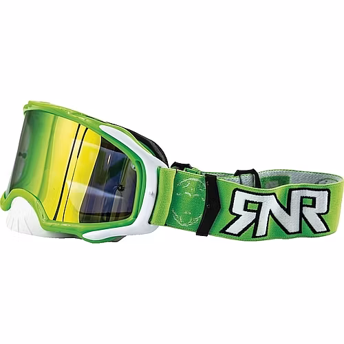 RNR Platinum MX Goggle Green