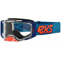 EKS Lucid Cyan & Flo Orange - Clear