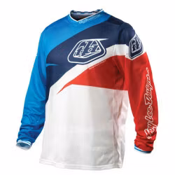 Troy Lee Designs GP Air Jersey, Stinger White/Blue