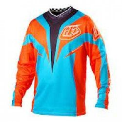 Troy Lee Designs GP AIR Jersey - Mirage Blue, Orange